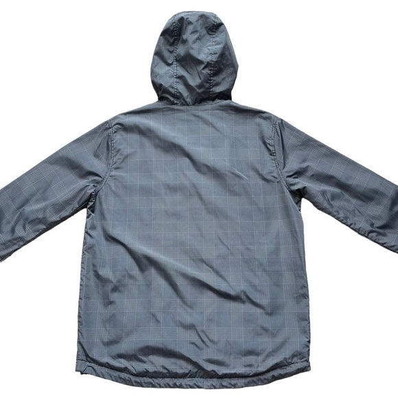 American Eagle Outfitters Men’s Houndstooth Plaid Windbreaker Jacket Size M - Picture 4 of 10